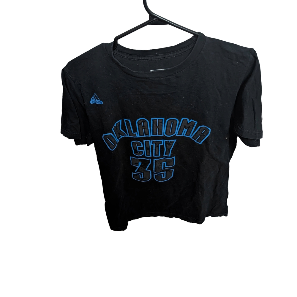 Men's Black Oklahoma City Thunder Kevin Durant Player T-shirt
